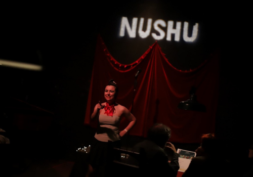 Espetáculo "Nushu", com o Grupo Cuerpo Abierto Teatro. Foto: Thiago Cestari