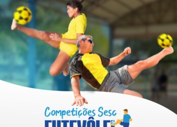 Sesc Poxoréu promove torneio de futevôlei com inscrições solidárias 