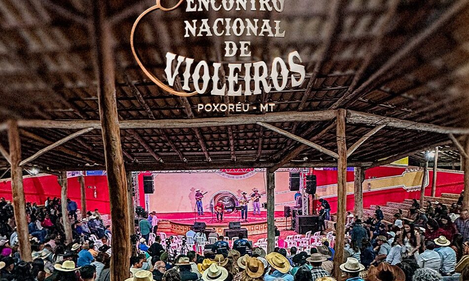 Novos talentos ganham espaço e projetam o futuro da viola no 22º Encontro Nacional de Violeiros em Poxoréu