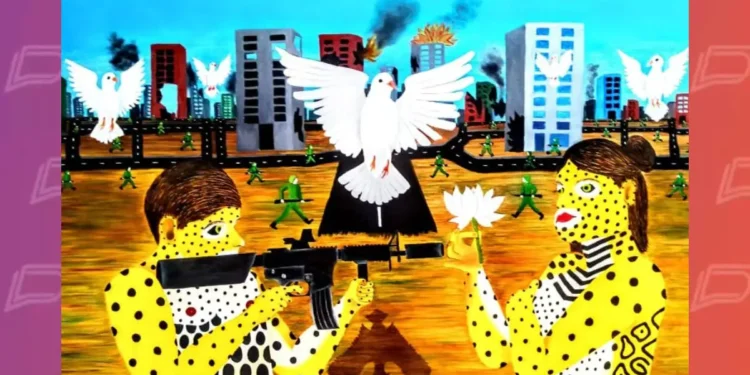 Artista alega censura por obra retirada de exposição no Museu da Caixa d’Água Velha