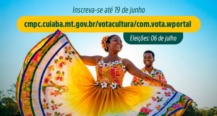 Conselho Municipal de Cultura abre inscrições para eleição complementar em Cuiabá