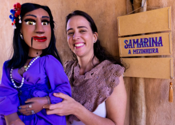 Espetáculo de ventriloquia “Samarina” estreia no DF com apresentações em escolas e espaços culturais
