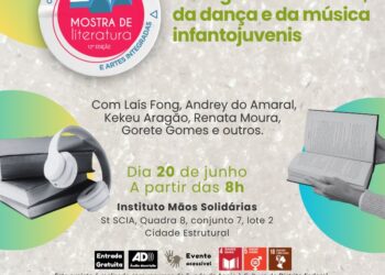 Mostra de Literatura e Artes Integradas reúne literatura, música e dança para público infantojuvenil no DF