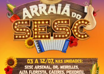 Arraiá leva música, quadrilhas e tradições juninas a seis cidades de Mato Grosso