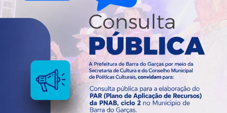 Cultura de Barra do Garças realiza consulta pública para elaboração do PAR da PNAB no município