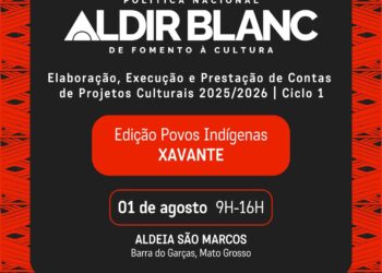 Oficina da PNAB leva capacitação sobre projetos culturais à aldeia Xavante em Barra do Garças