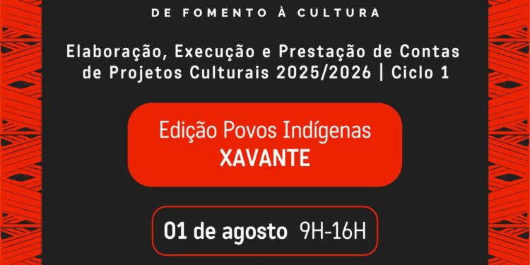 Oficina da PNAB leva capacitação sobre projetos culturais à aldeia Xavante em Barra do Garças