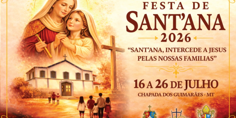 Festa de Sant’Ana 2026 terá dez dias de fé, tradição e programação social em Chapada