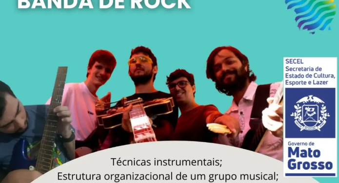 Oficina gratuita reúne bandas e coletivos musicais para discutir criação e gestão na música