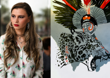 Nadja Lammel une memória familiar, cultura e natureza de MT em pinturas