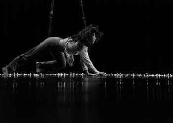 Da ginástica olímpica ao picadeiro: ex-ginasta leva ao palco trajetória artística, com POR UM TRIZ