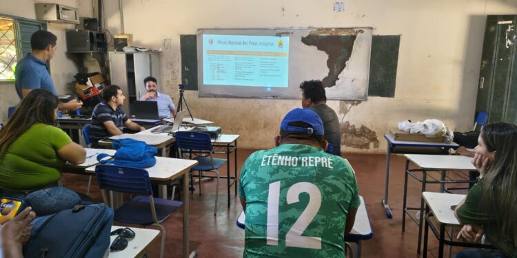 Oficina da PNAB na terra xavante de São Marcos: “Uma experiência muito especial e enriquecedora”
