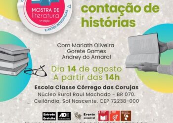 Projeto literário promove contação de histórias no Sol Nascente
