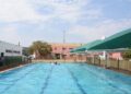 Piscina de escola municipal em Cuiabá atende alunos e crianças com deficiência