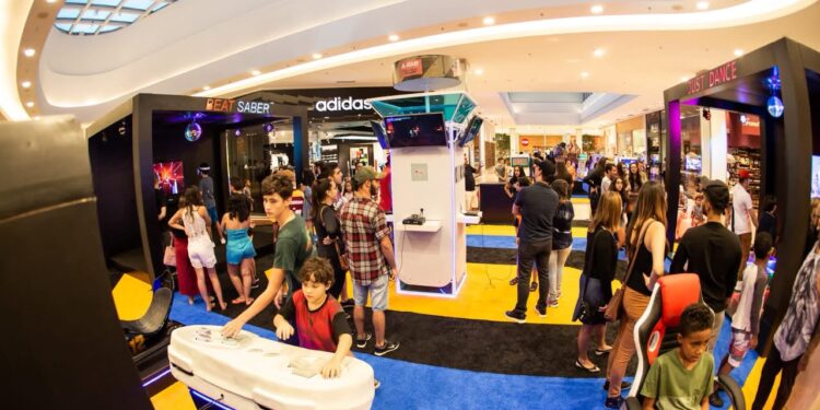 Super Games leva videogames clássicos, realidade virtual e campeonatos gratuitos a Várzea Grande