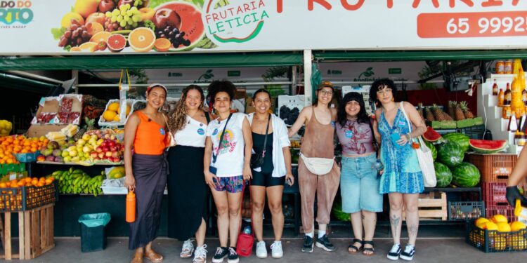 Vivência ecofeminista debate alimentação, território e desigualdade de gênero em Cuiabá