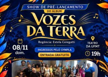 Coral Desvendar apresenta show gratuito de pré-lançamento do segundo álbum em Cuiabá