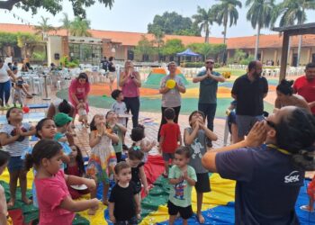 Sesc Arsenal promove programação gratuita para crianças neste fim de semana em Cuiabá
