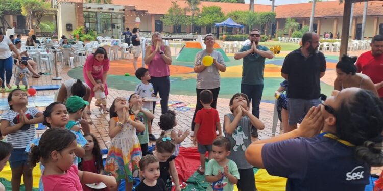 Sesc Arsenal promove programação gratuita para crianças neste fim de semana em Cuiabá